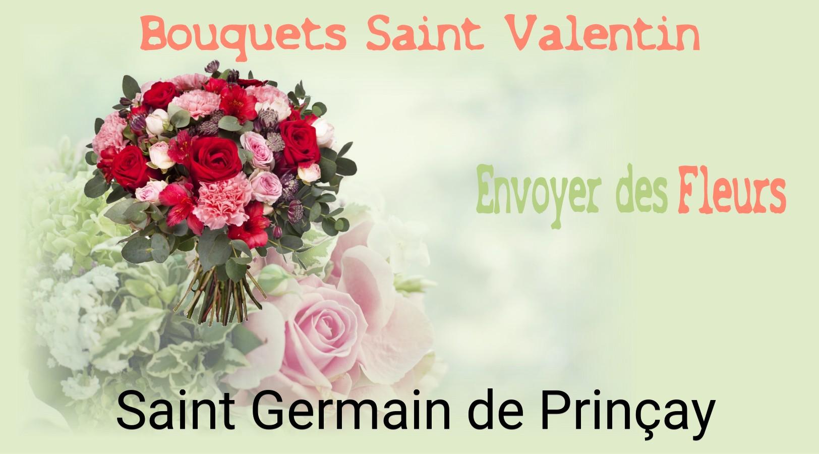 Roses de Saint-Valentin livrées à Saint-Germain-de-Prinçay